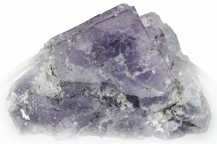 Purple Fluorite Cluster - Qinglong Mine, China #295056